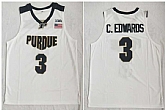 Purdue 3 Carsen Edwards White College Basketball Jersey,baseball caps,new era cap wholesale,wholesale hats